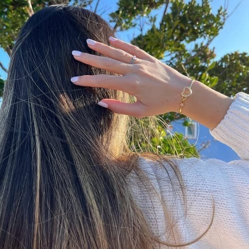 Customer photo review of Mutter & Tochter - Unendliches Herz-Armband