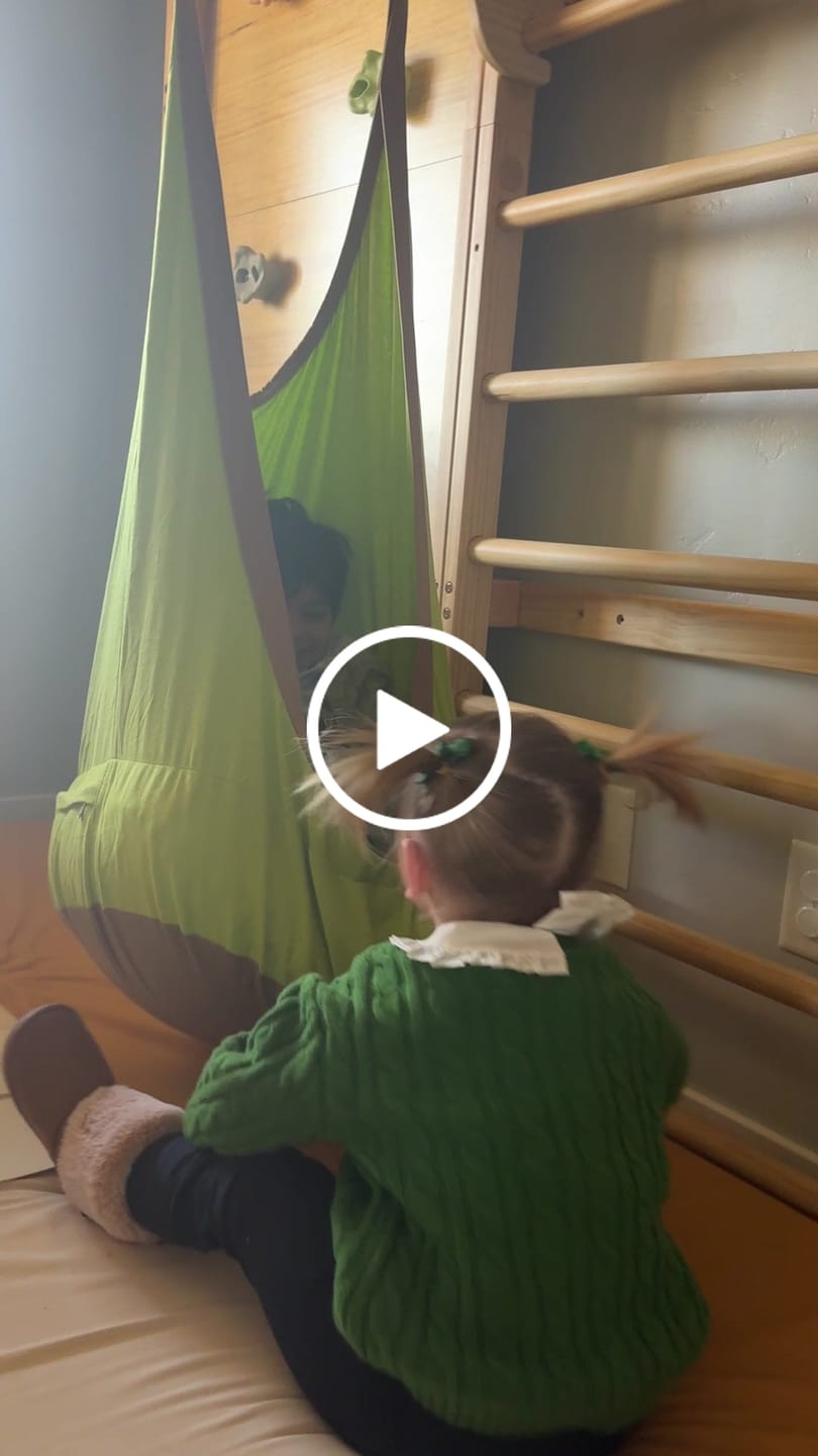 Customer video review of Sensory Swing for Large Climbers – Soothing Play Add-On (Climber Not Included)