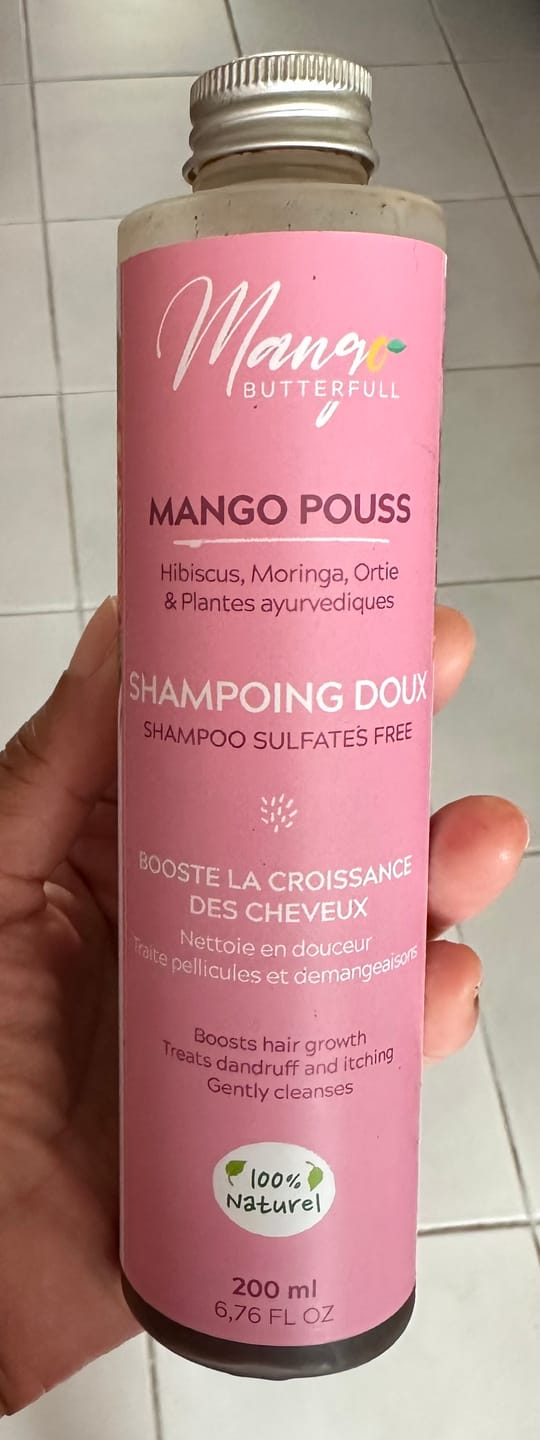 Customer photo review of Shampoing Doux POUSS