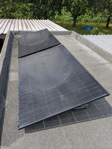 Customer photo review of Sicatron 860W Balkonkraftwerk - 2x 430W Bifazial Trina Solar - Fox Ess M1-800-E 800 W