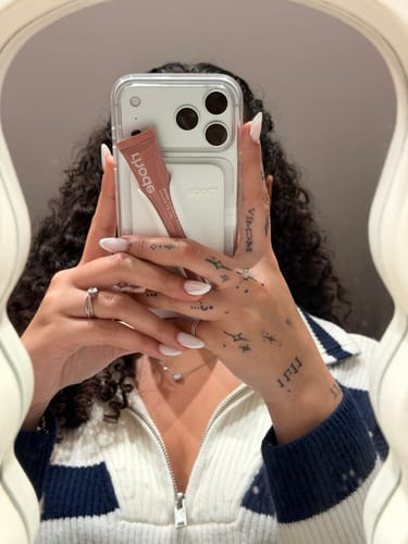 Customer photo review of snap-on lip case - Lip holder with MagSafe - disponivel em Portugal