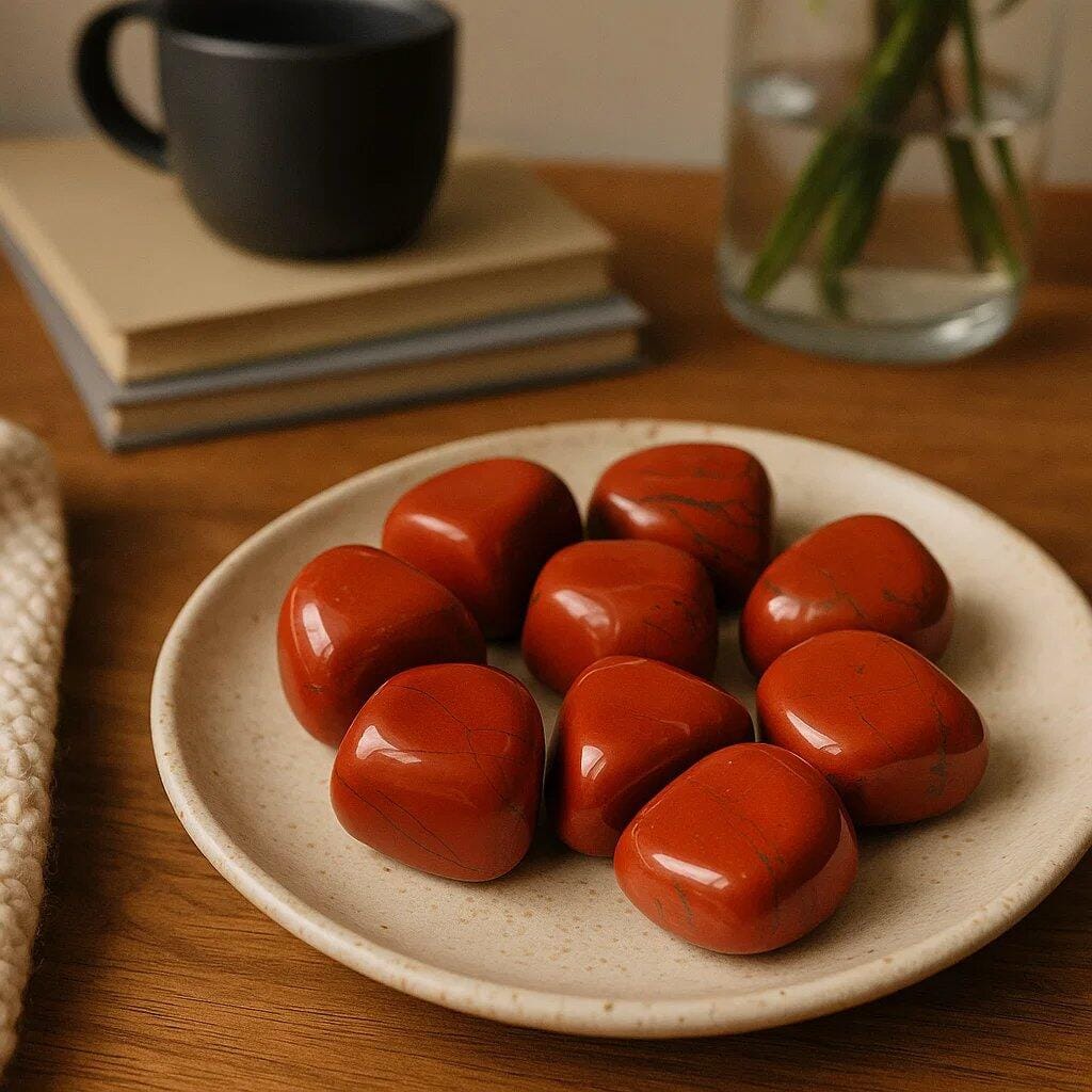 Customer photo review of Raktamani Vastu Stone - Red Jasper