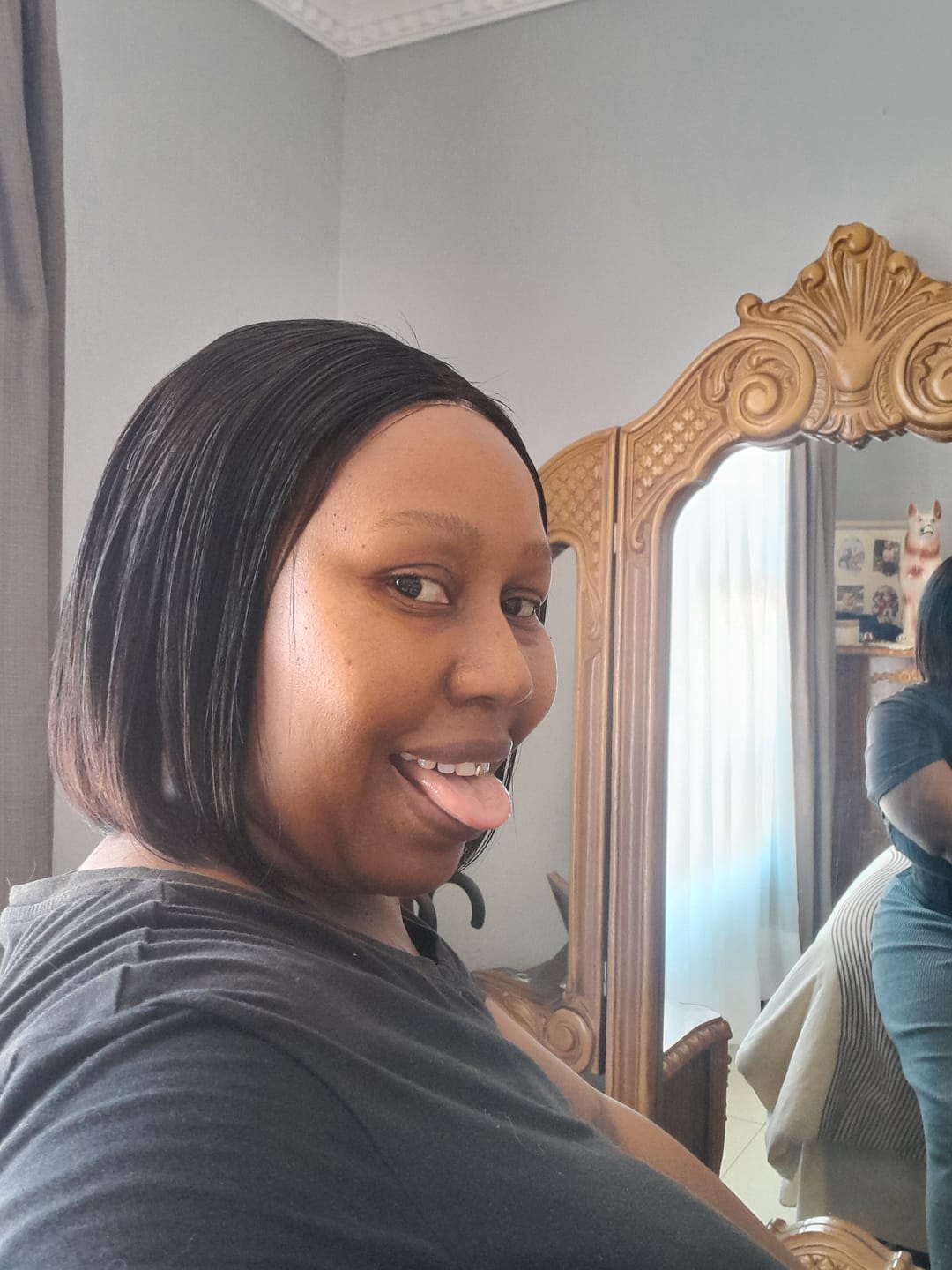 Customer photo review of Brazilian Lace Wig Sale
