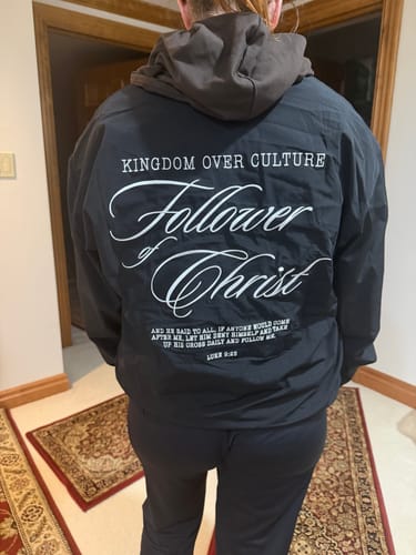Brianna K. review of Follower of Christ Vintage Jacket image 1 out of 1