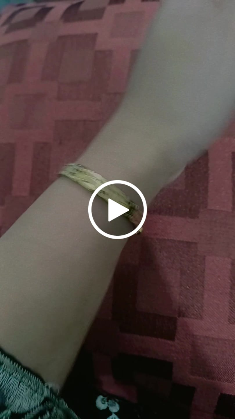 Customer video review of Rectangular Rhythm Link Bracelet