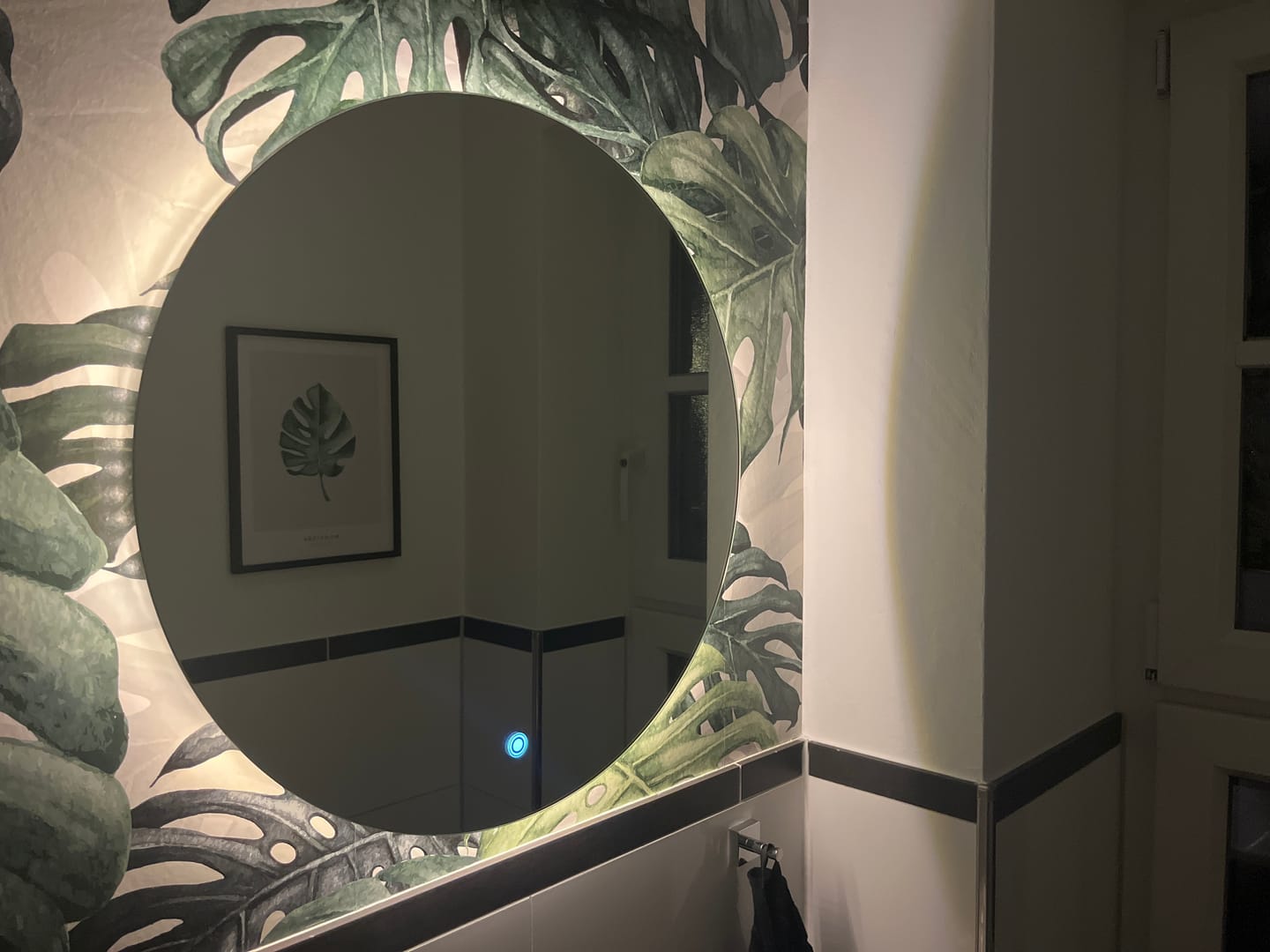 Customer photo review of Poster Monstera Deliciosa Pflanze