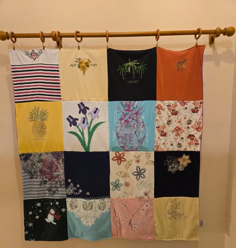 Customer photo review of Project Repat T-Shirt Quilt
