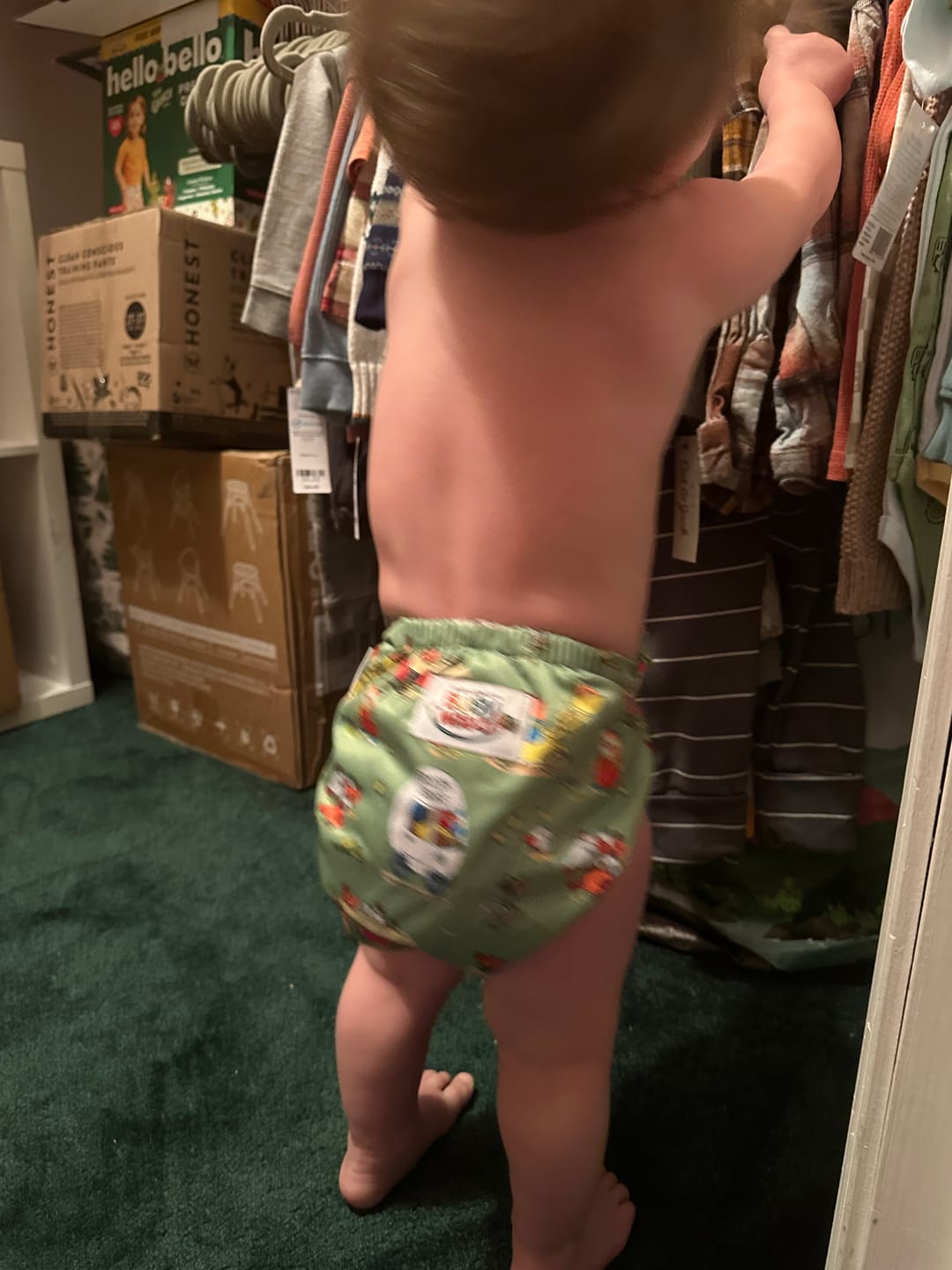 Customer photo review of Richard Scarry's Busy World X Kinder Diapers