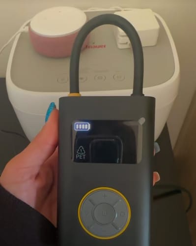 Customer photo review of Portable Tire Inflator 150PSI High-Pressure