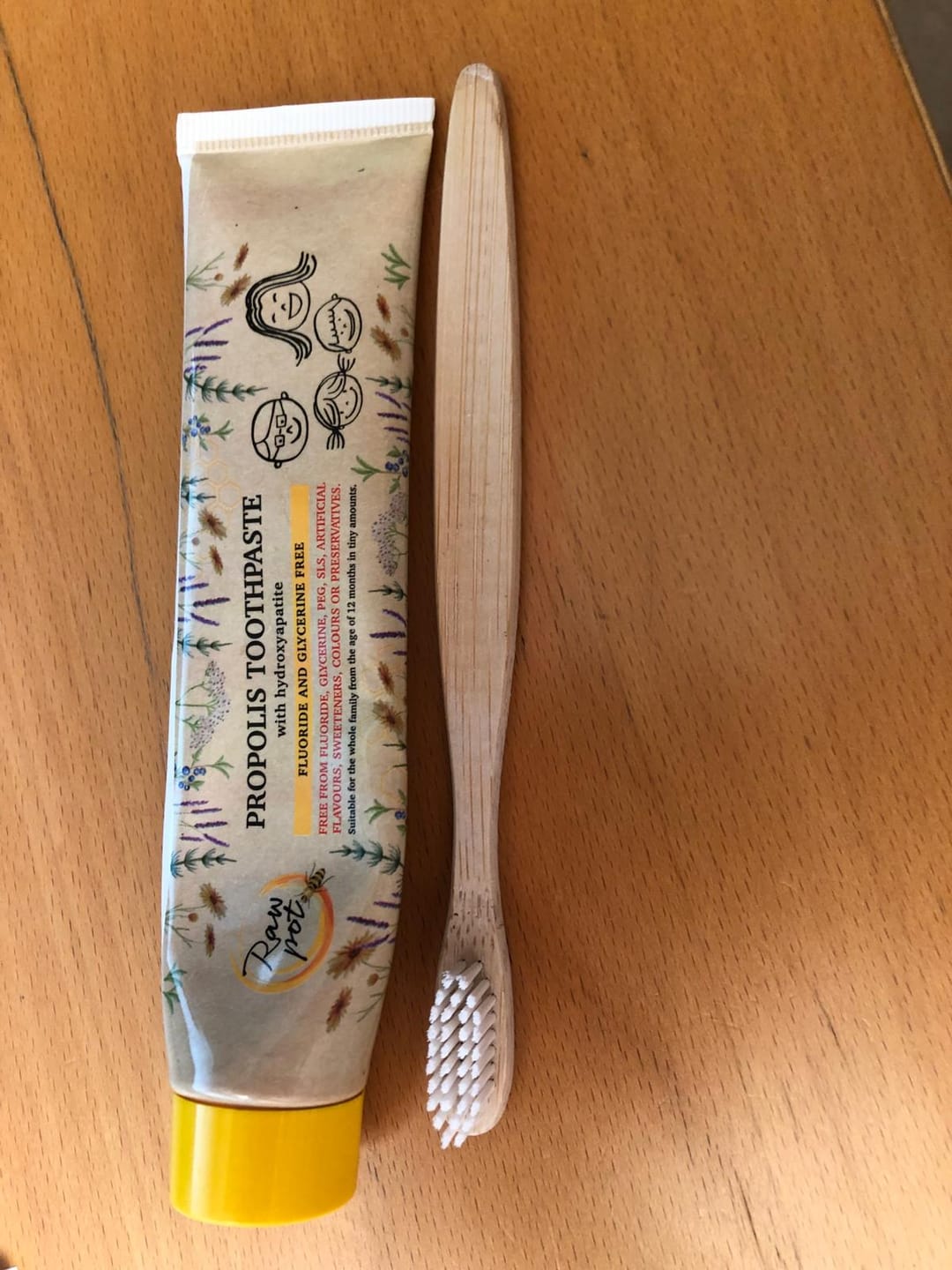 Customer photo review of Propolis toothpaste