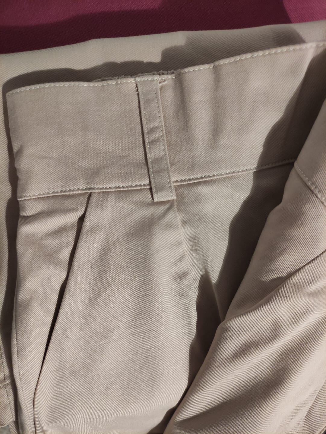 Customer photo review of Pantalon Tom - sergé beige