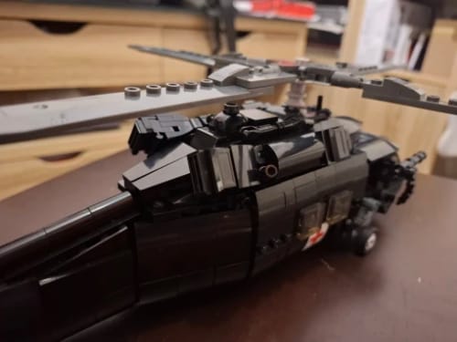 A builder's Nightrider helicopter