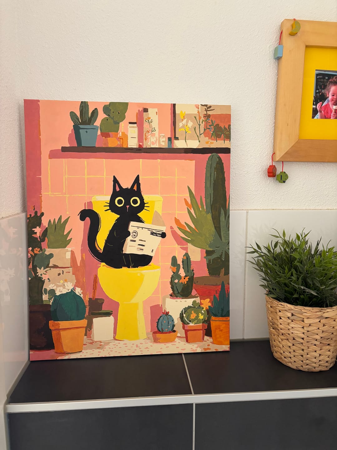 Customer photo review of De zwarte kat op het toilet