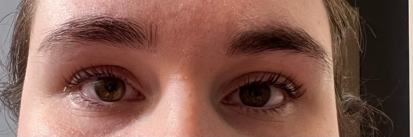 Customer photo review of LASH LIFT KIT WITH CYSTAMINE