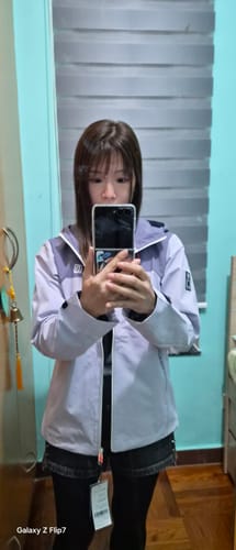 Customer photo review of 輕量機能防潑水防風透氣輕鋒衣6.0