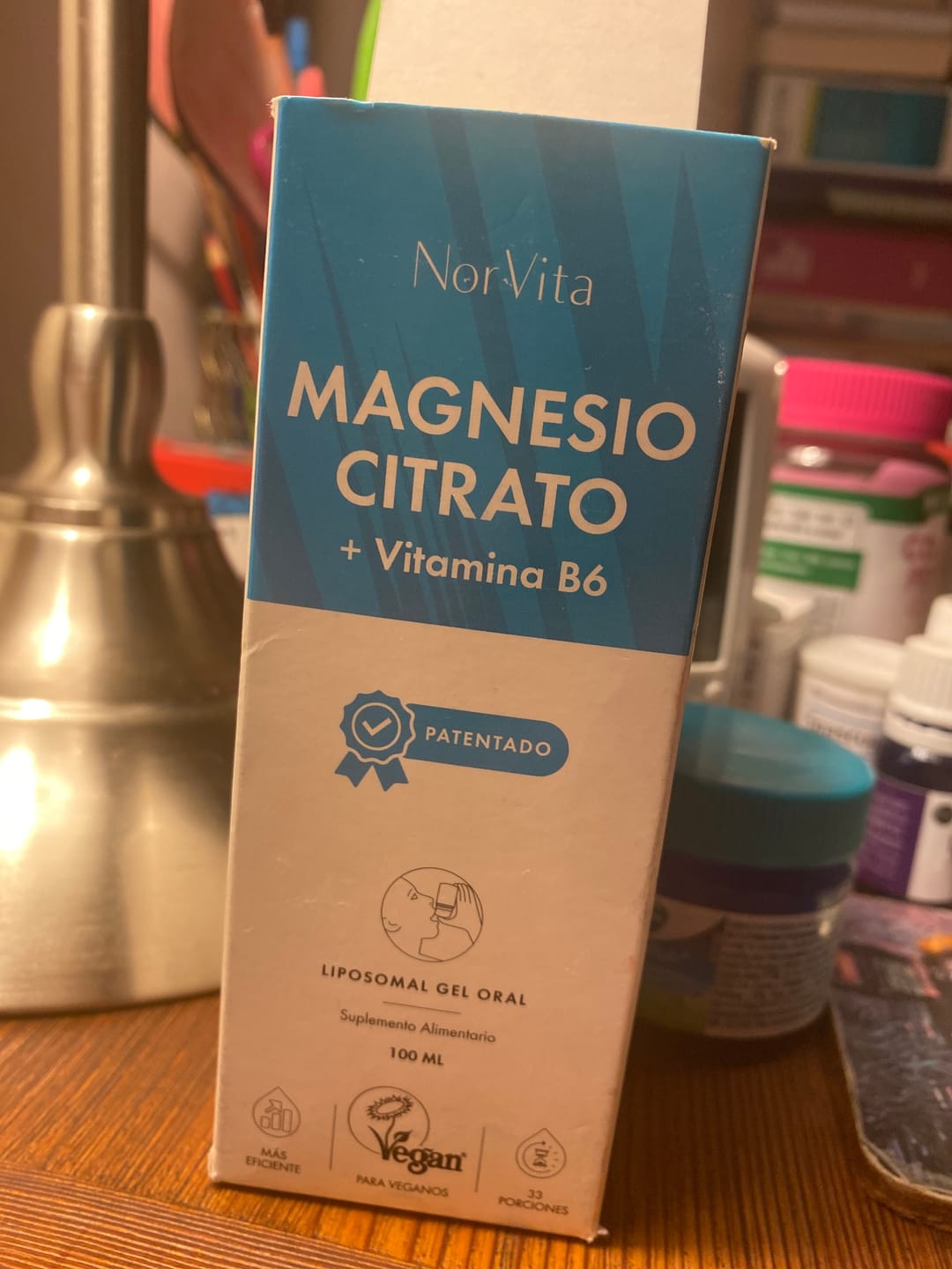 Customer photo review of Magnesio Citrato Gel-100 ml