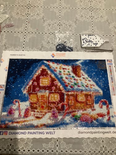 Kundenbewertung mit Foto zu Weihnachtliches Lebkuchenhaus
