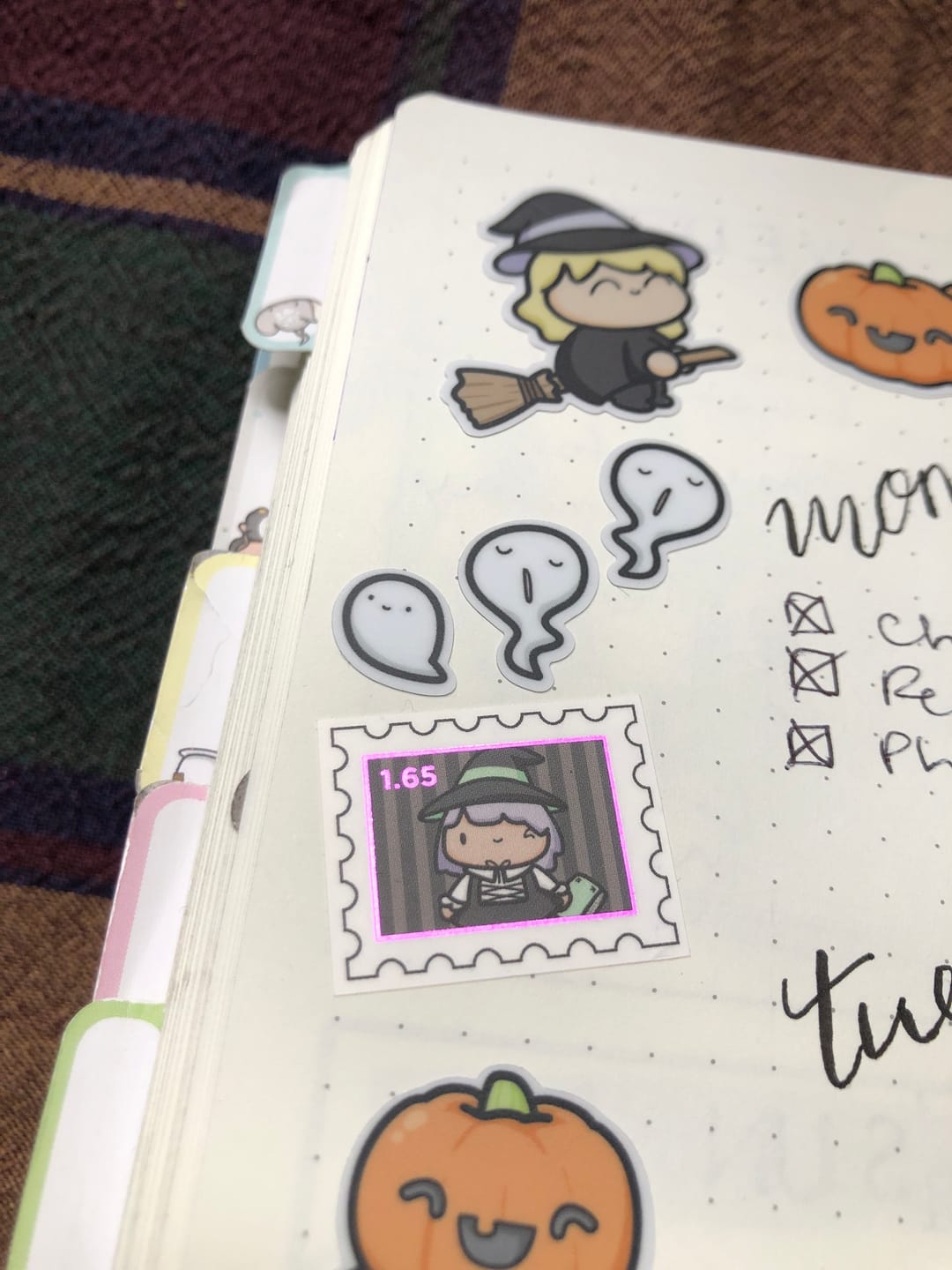 Customer photo review of Witches and Potions Variety Sticker Pack