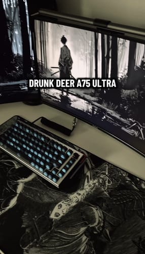 Customer photo review of A75 Ultra HE Magnetic Switch Keyboard- The key to be ace