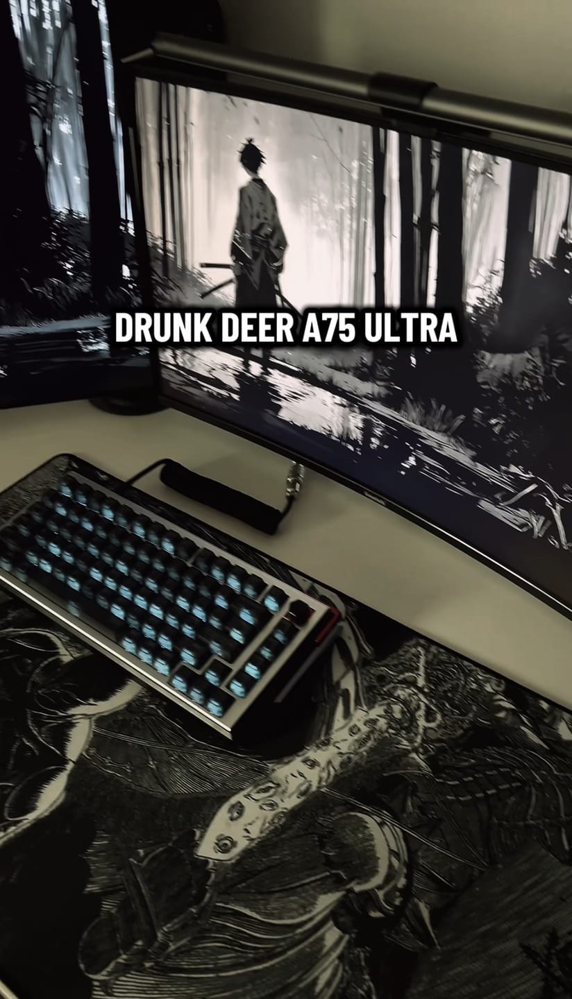 Customer photo review of A75 Ultra HE Magnetic Switch Keyboard- The key to be ace