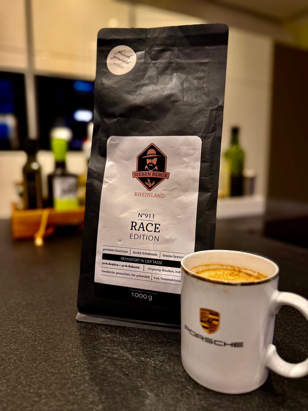 Customer photo review of N°911 RACE EDITION Espresso Bar Mischung