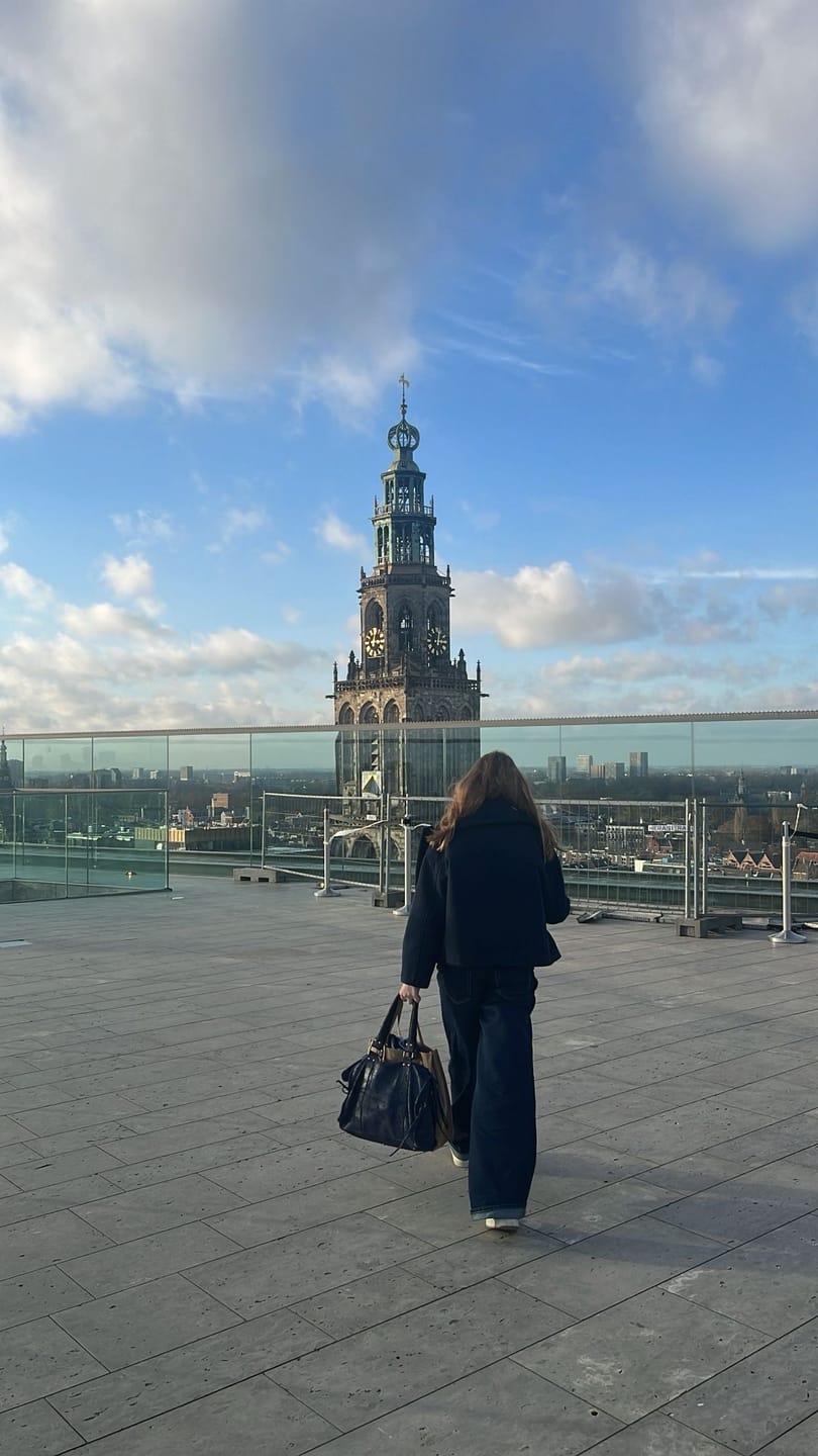 Customer photo review of It girl bag navy