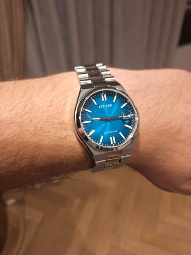 Customer photo review of Reloj Citizen Automatic NJ0151-88X Tsuyosa Sapphire 40mm