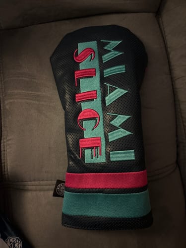 Customer photo review of Miami Slice Headcover Blue