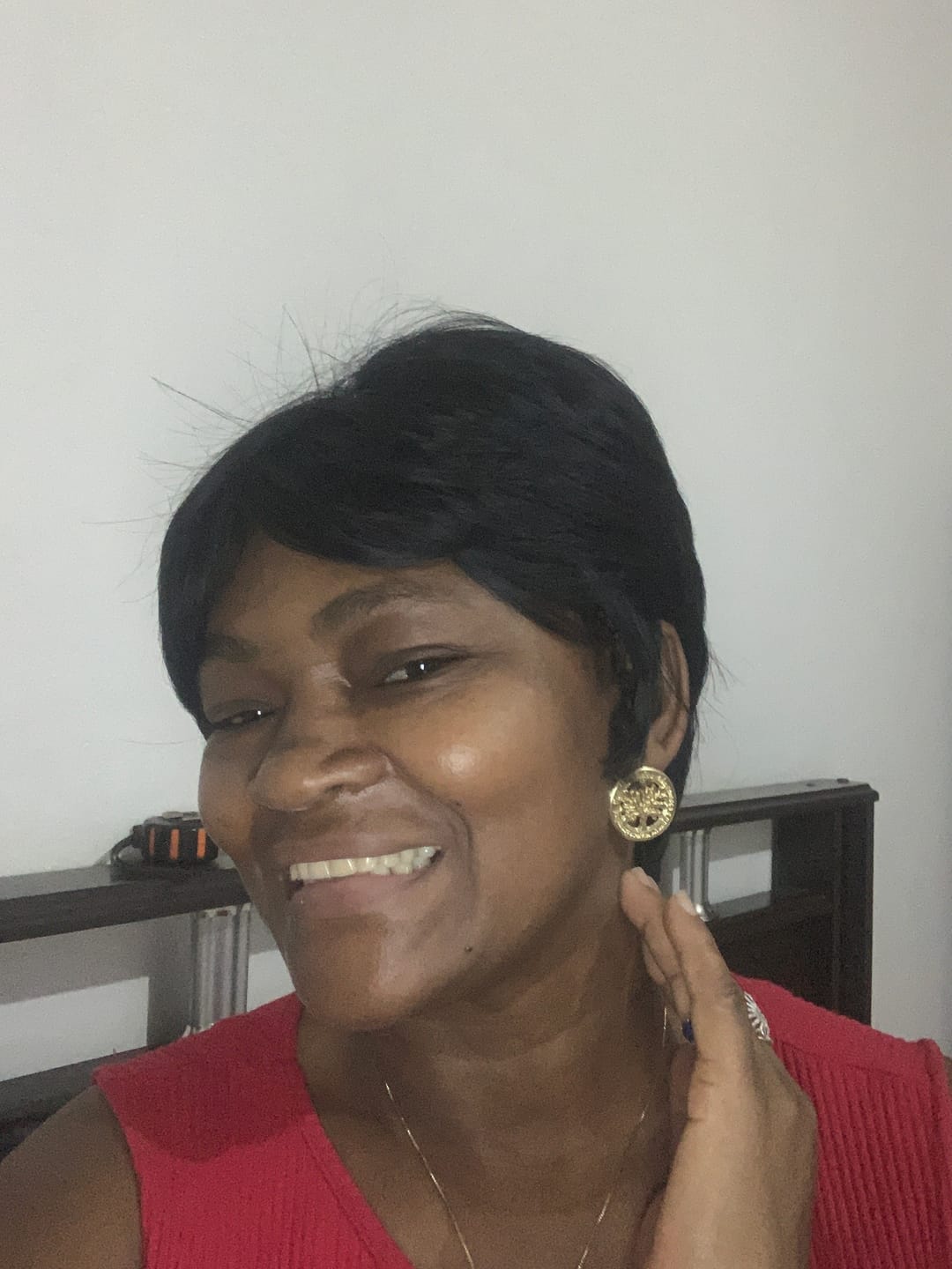 Customer photo review of Peruca Wig Daniela Castanho Escuro