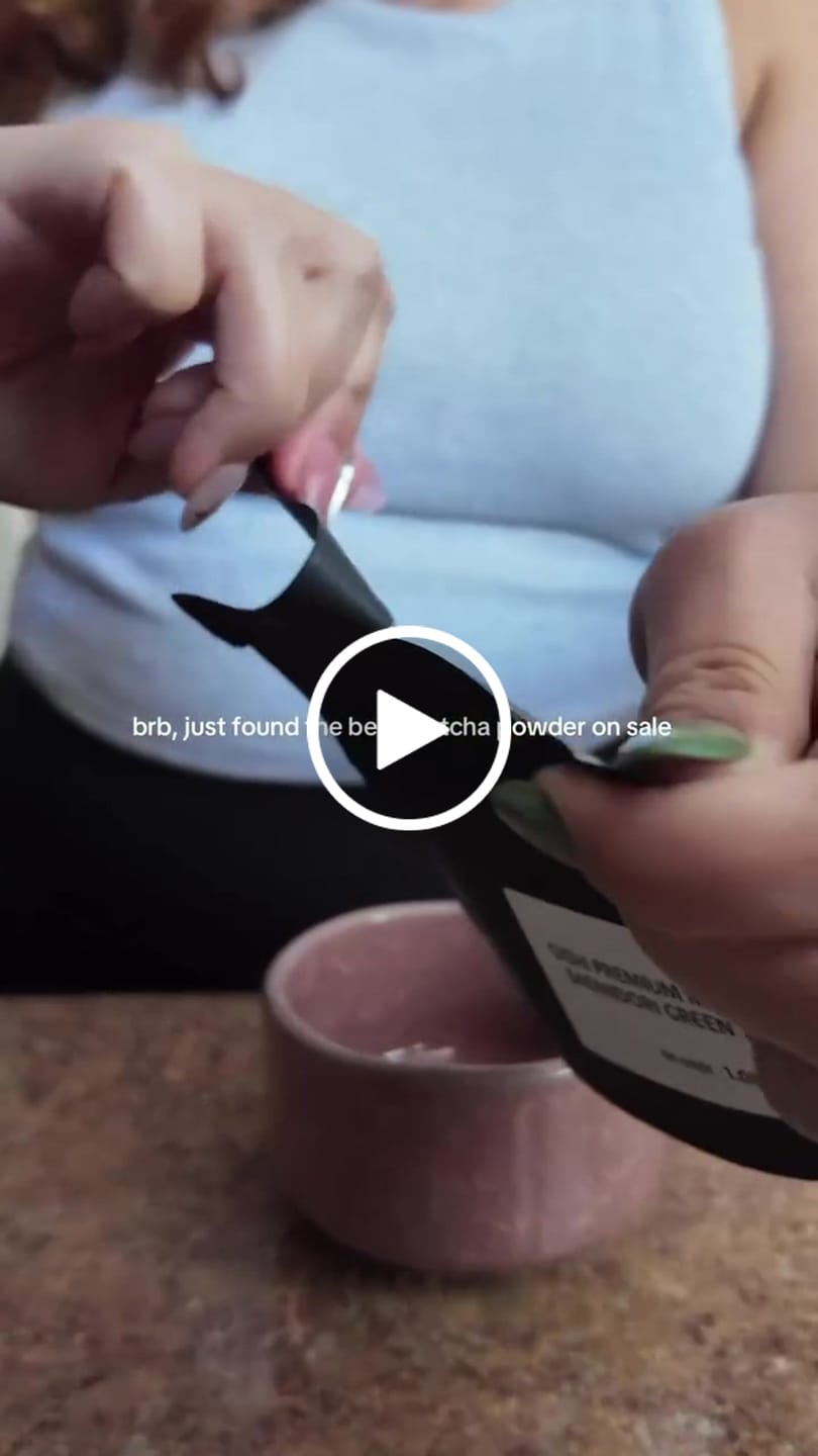 Customer video review of Oishi Premium Matcha Saemidori