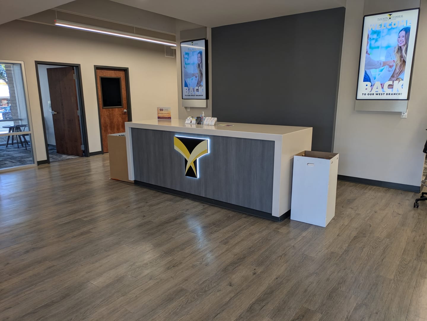 Customer photo review of Custom Metal Backlit Sign - John Henderson (Turnkey Corporation)