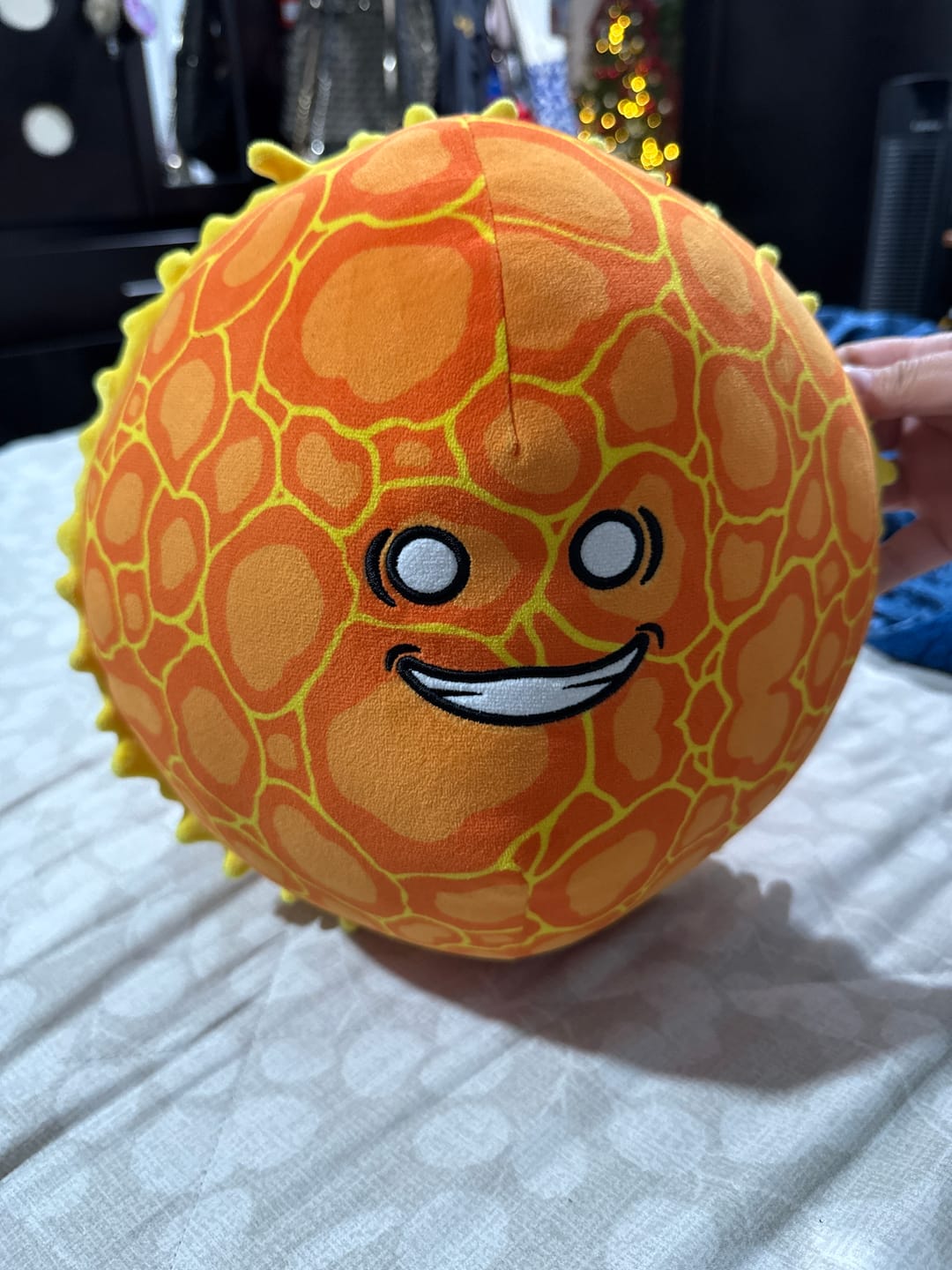 Customer photo review of The SolarBalls Sun Plush