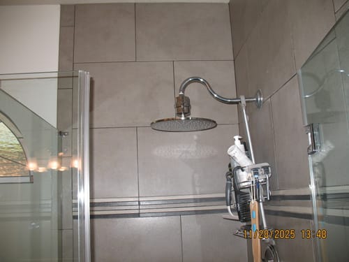 Customer photo review of 12 Inch Rain Shower Head