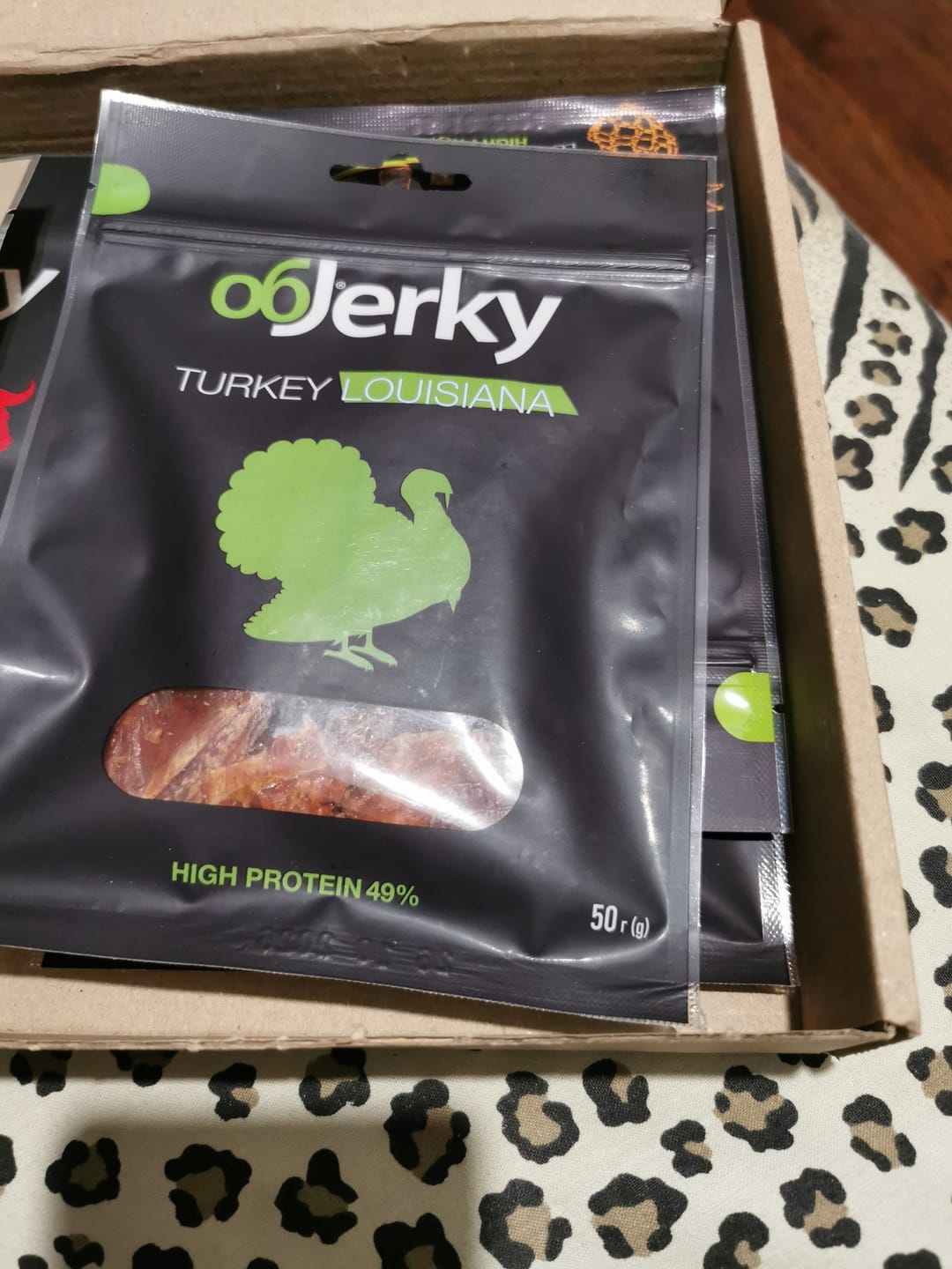 Customer photo review of ObJerky Індичка Луізіана в'ялена, 50 гр.