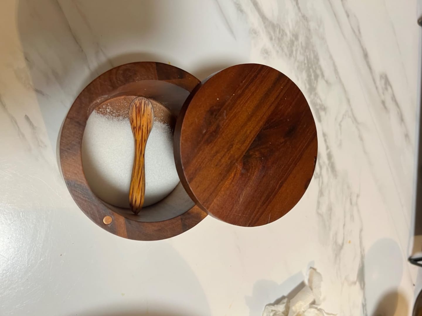 Customer photo review of Salt & Pepper Cellar + Spoon Included