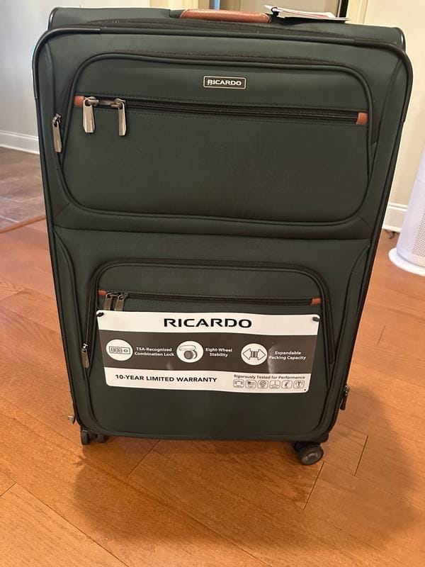 Customer photo review of Montecito 3.0 Softside Large Check-In Expandable Spinner