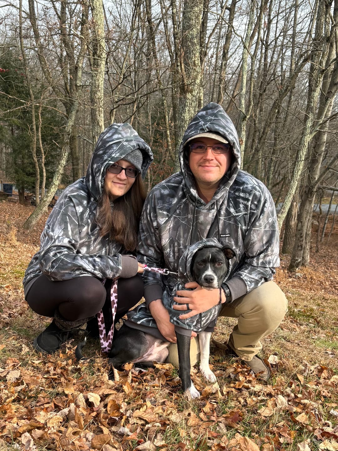 Customer photo review of Concrete Wood Human Hoodie - Asphalt
