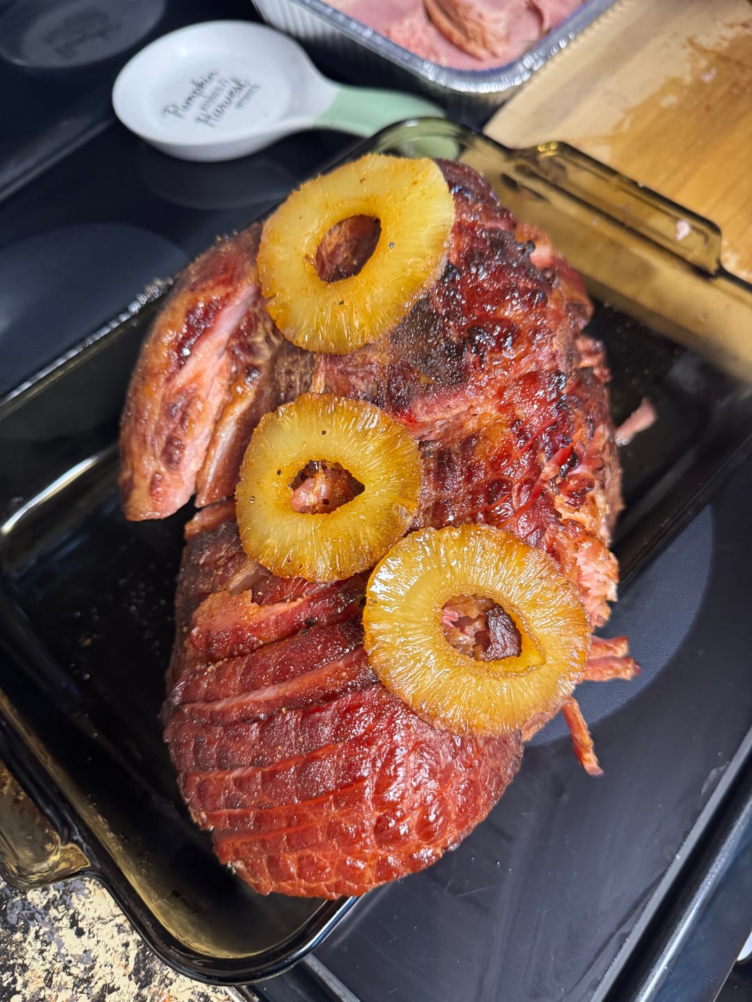 Customer photo review of Pineapple Habanero BBQ Glaze