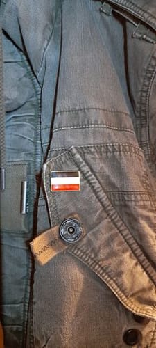 Customer photo review of Schlüsselanhänger Preußen mit gewebtem Band in schwarz-weiß-schwarz