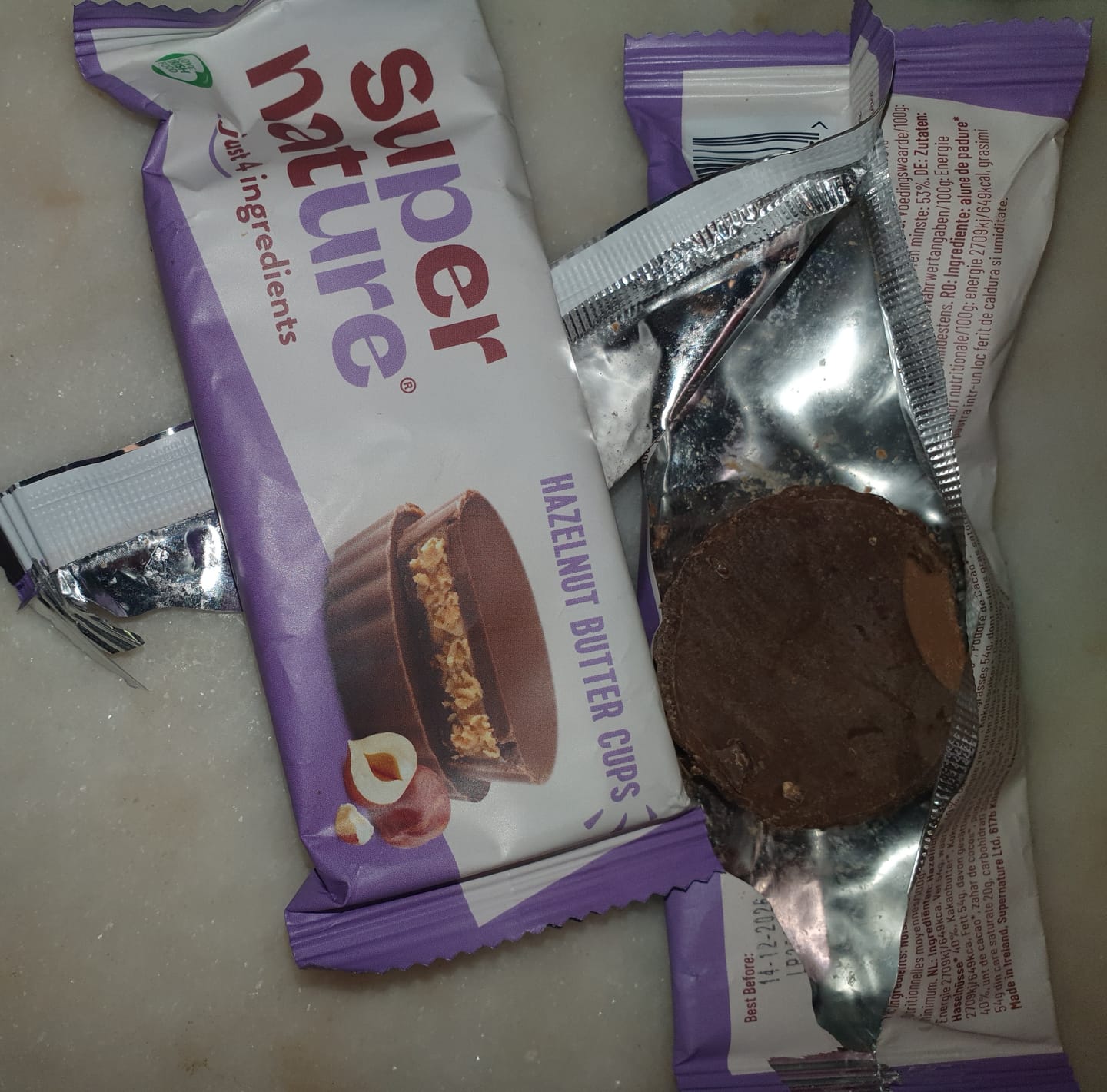 Customer photo review of Chocolate Hazelnut Butter Cup