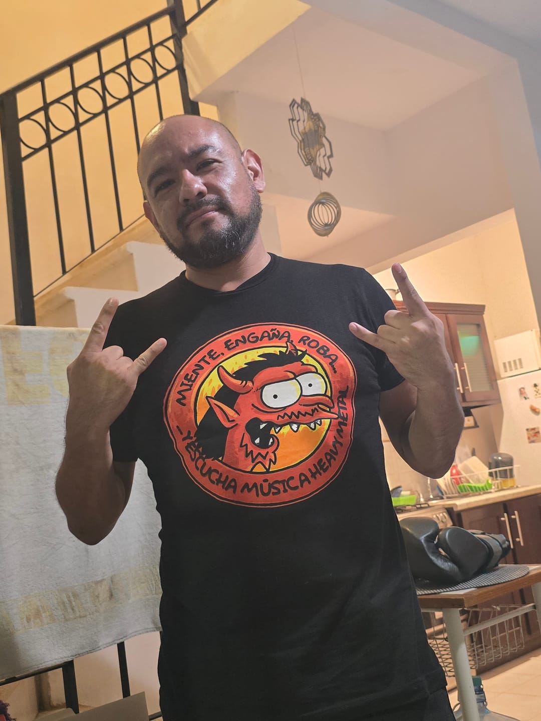 Customer photo review of Cosme Fulanito - Playera CABALLERO