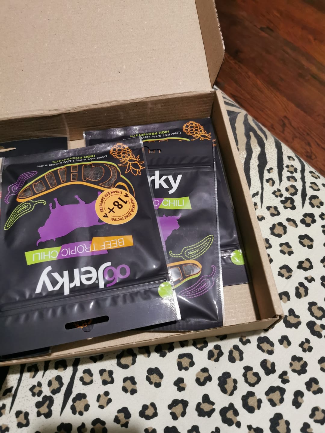 Customer photo review of ObJerky Яловичина Тропік Чилі в'ялена, 50 гр.