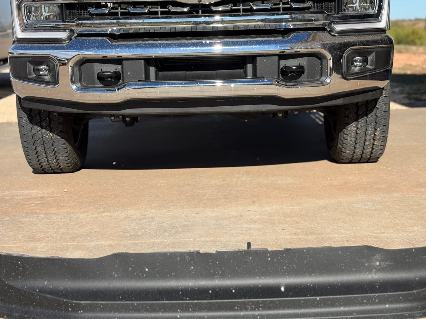 Customer photo review of S&B LOW PROFILE VALANCE FOR 2023-2026 FORD SUPER DUTY