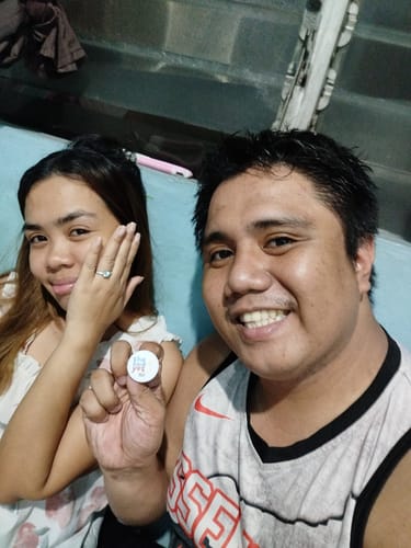 Customer photo review of 1.5ct Slovenia Engagement Ring (ON HAND)