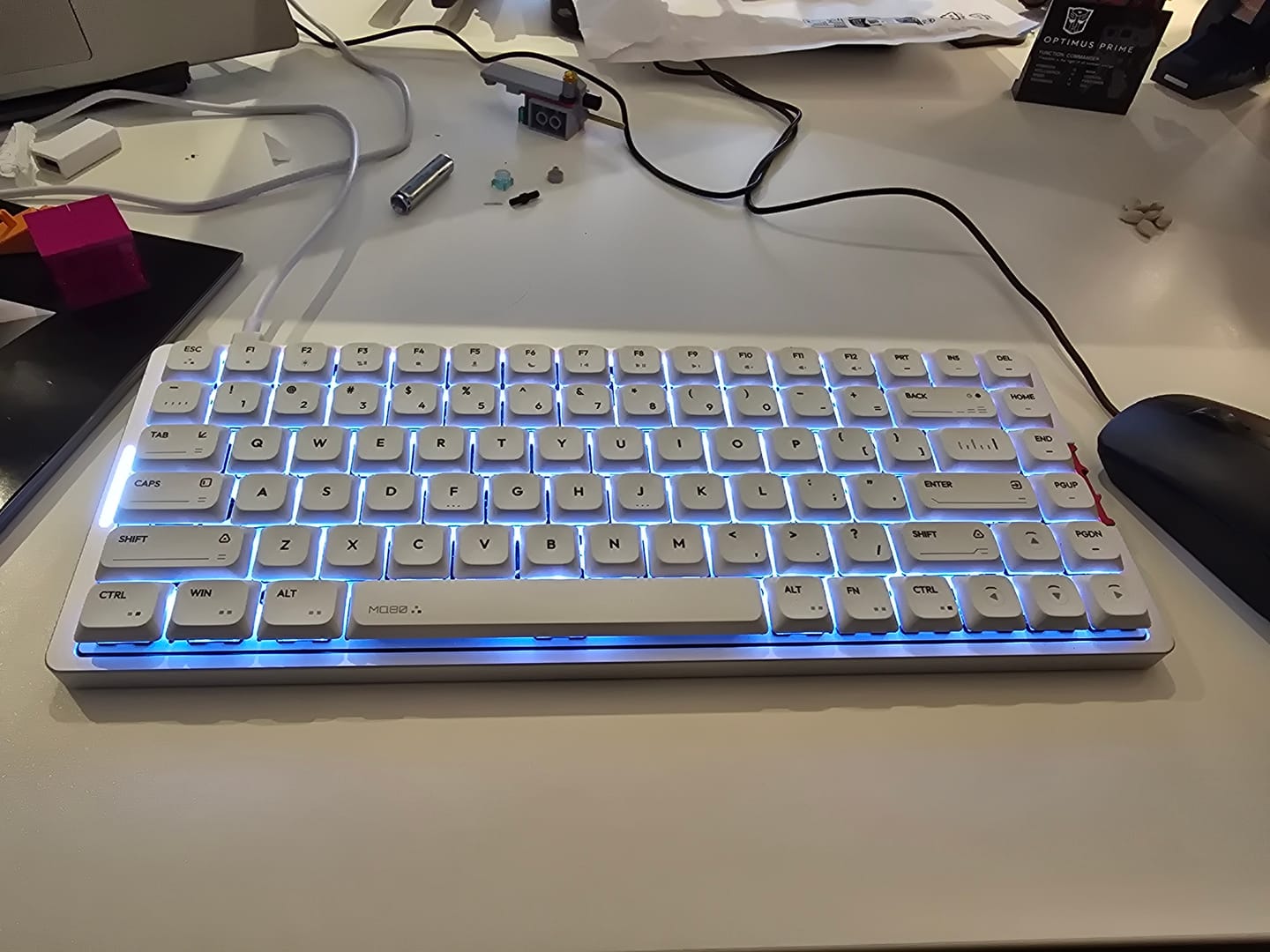 Customer photo review of IQUNIX MQ80 Aluminum Low Profile Mechanical Keyboard