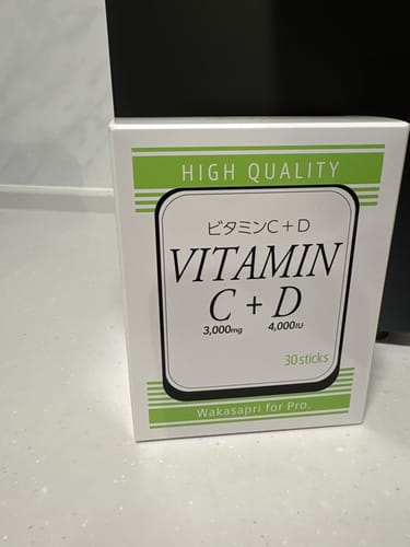 Customer photo review of ビタミンC+D -Wakasapri for Pro.