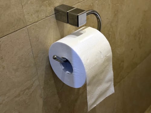 Customer photo review of 100% Bamboo Toilet Paper - 3ply -  40 meters