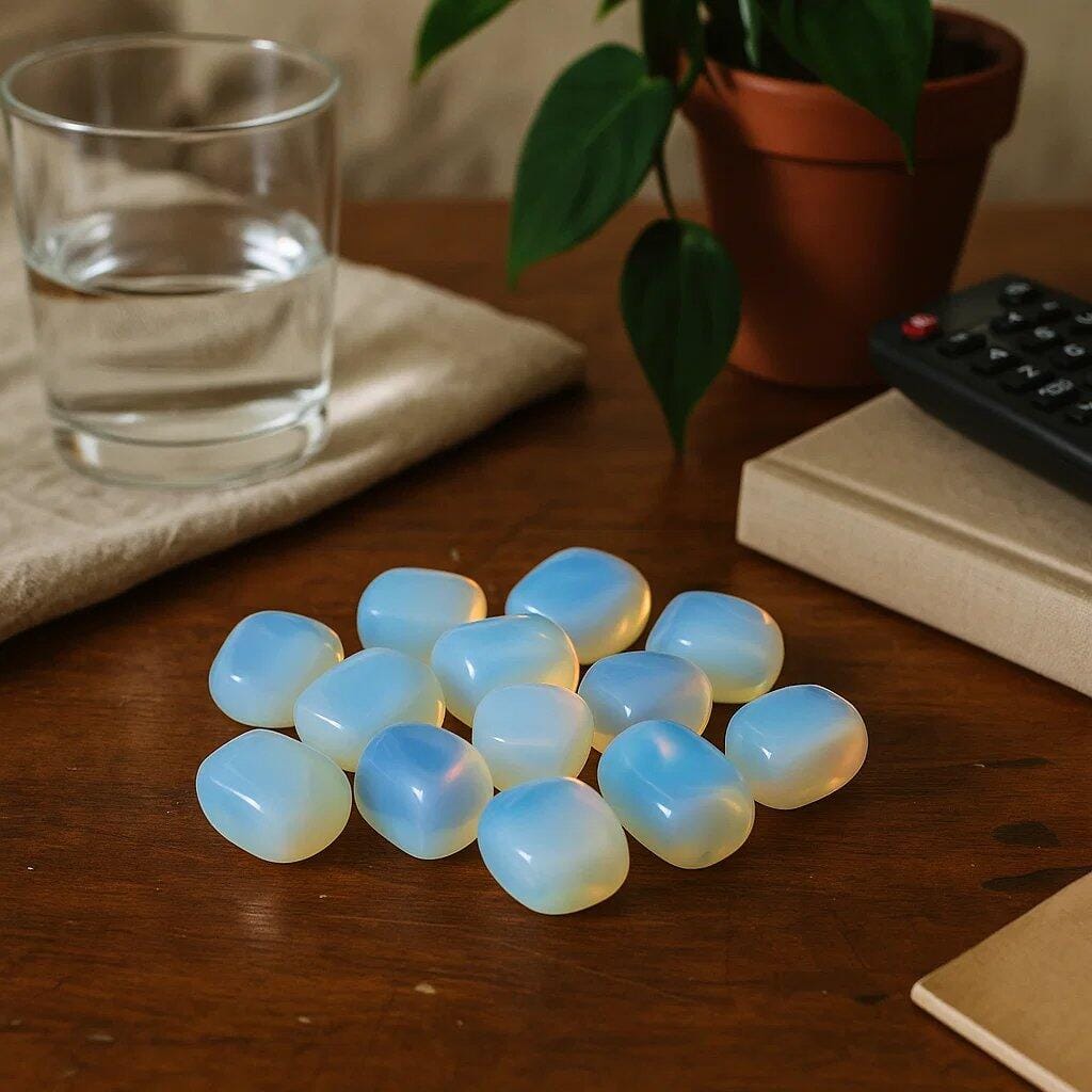 Customer photo review of Opalite Healing Stones