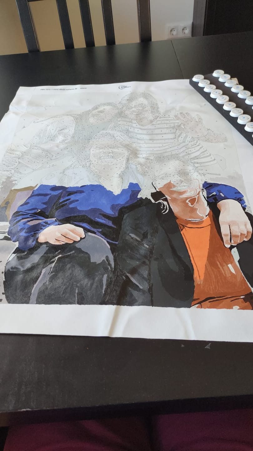 Customer photo review of Nummer Dekker - Acrylmarker voor Schilderen op Nummer