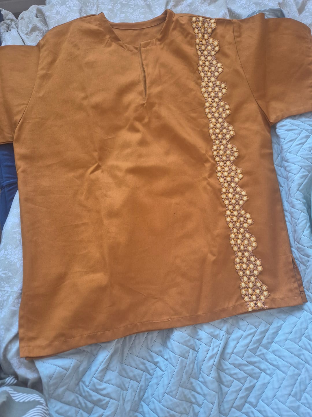 Customer photo review of Plain Cotton Drill Fabric